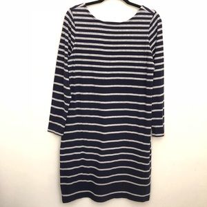 Soft Surroundings | Ombré Striped LS Dress